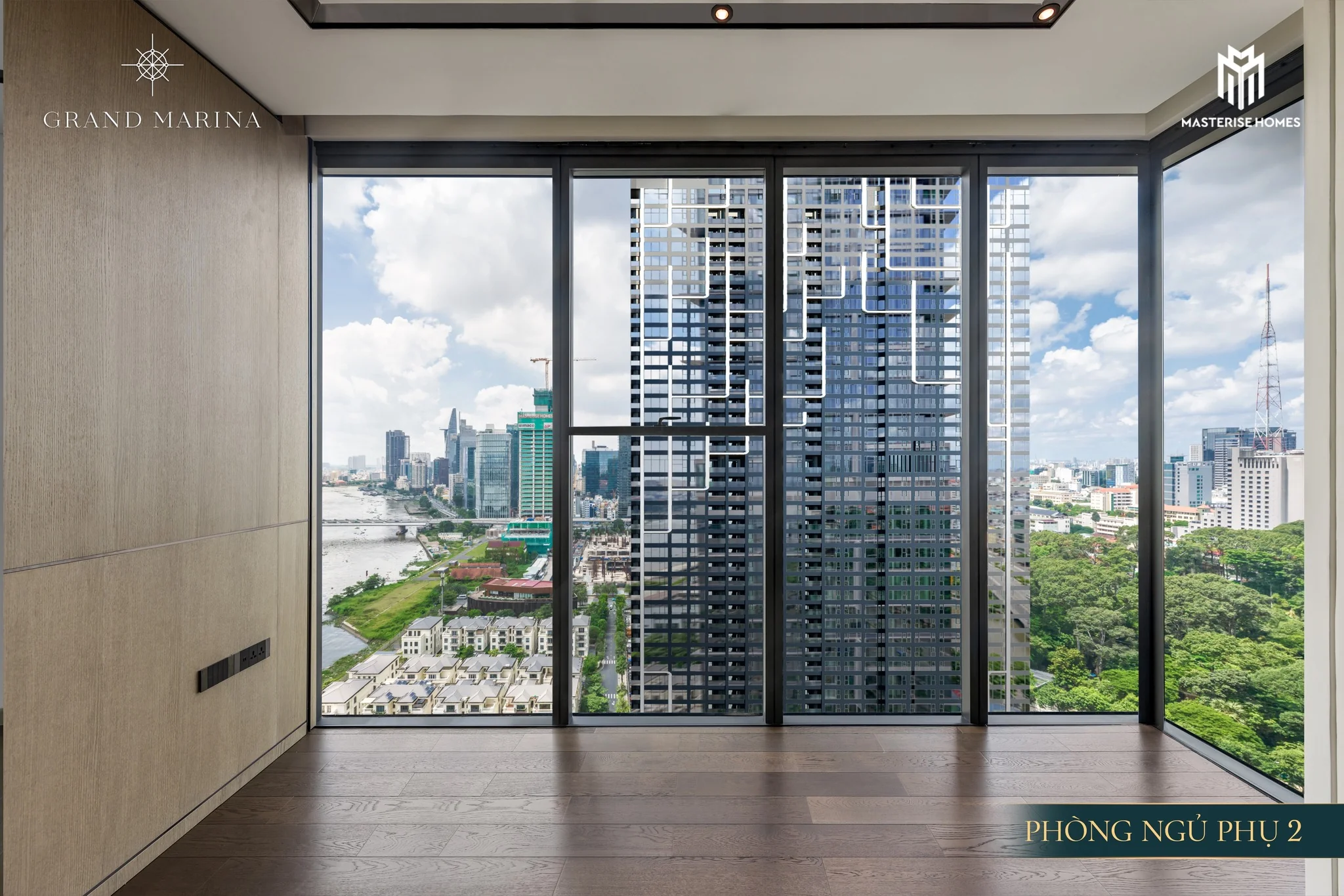 Căn 3PN Grand Marina - bố trí 2