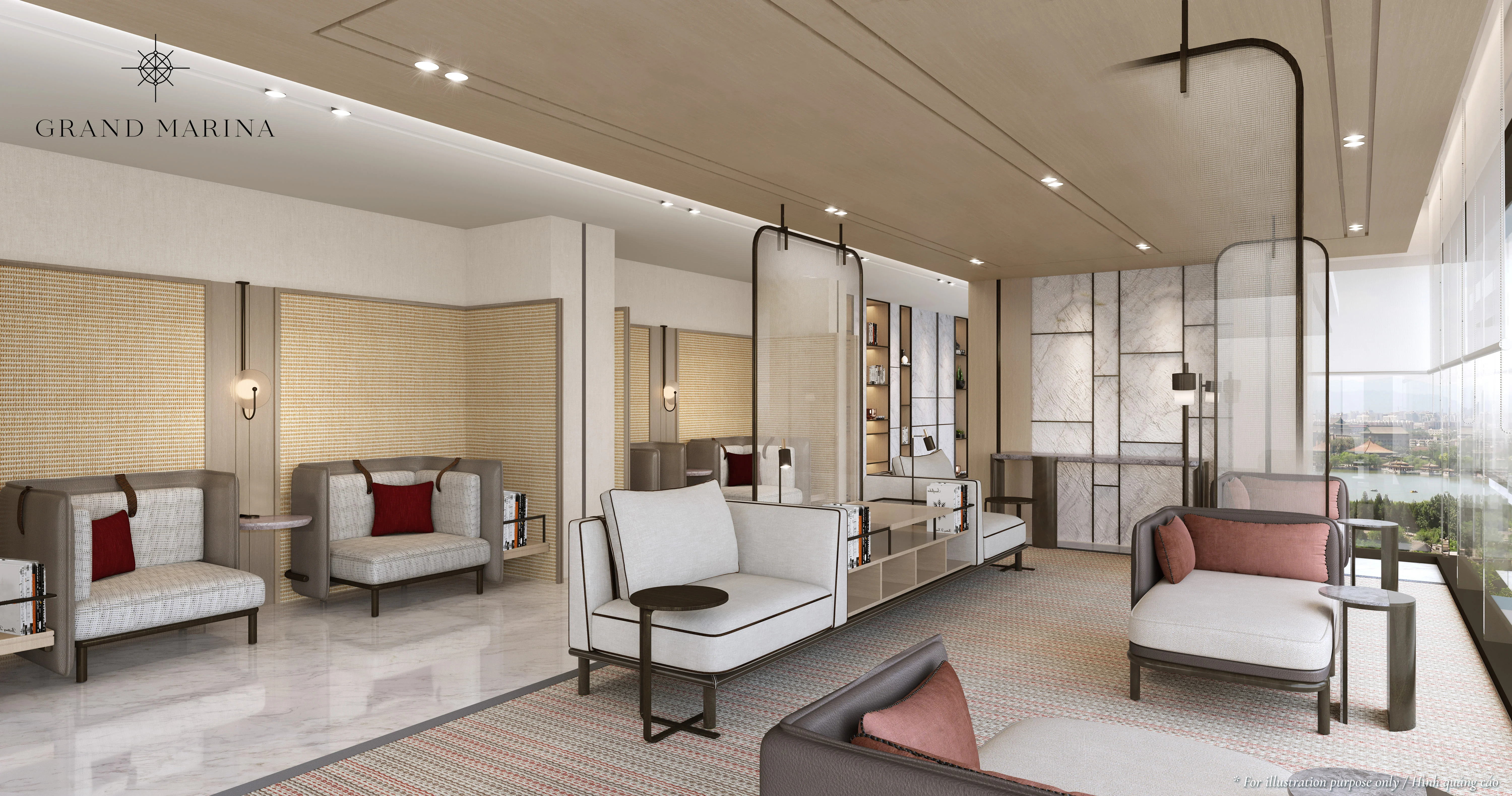 Sky Club Lounge Grand Marina Saigon