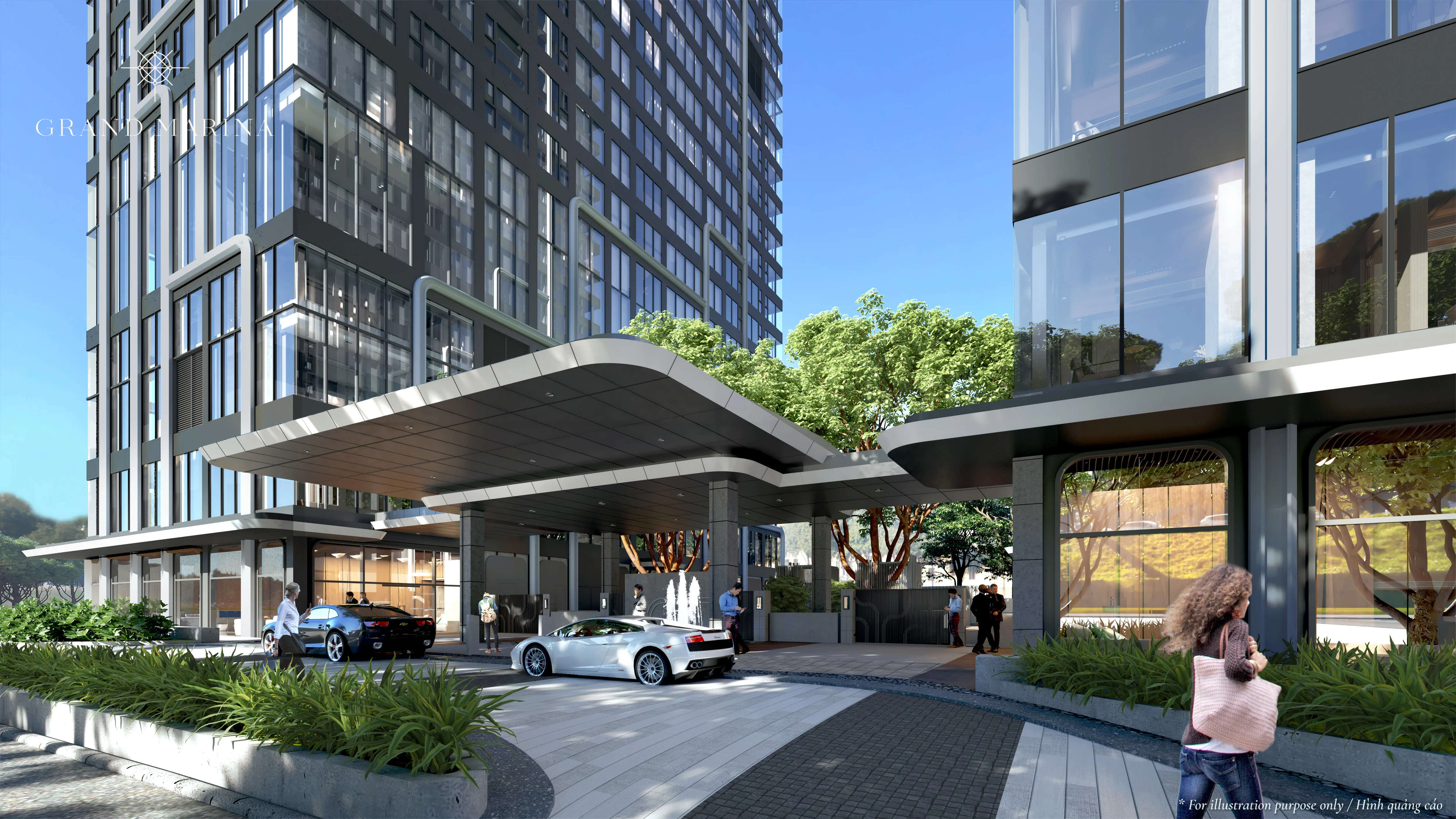 Tổng quan dự án Grand Marina Saigon từ trên cao